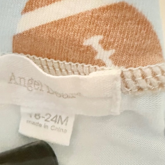 Angel Dear Toddler Pajamas Lot 3 One-Piece Sleepers 18–24M Bamboo Blend - Picture 6 of 8